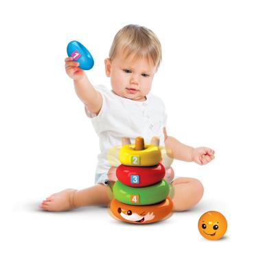 Музыкальная пирамидка-неваляшка Колобок