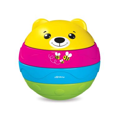 Мишутка Музыкальный мячик-пирамидка