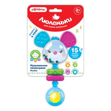 Музыкальная погремушка Мышка