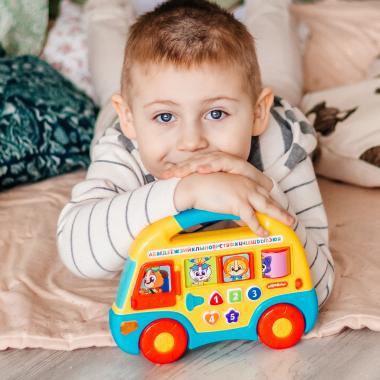 Музыкальный автобус Первые знания (синий)