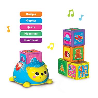 Первые знания с Ёжиком (синий)