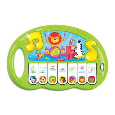 Пианино Волшебные нотки (зелёное)