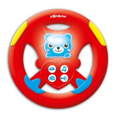 Музыкальный руль Бип-бип (красный)