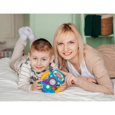 Музыкальный руль Я водитель (жёлтый)