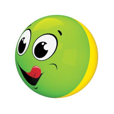 Весёлый смайлик (зелёный)
