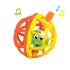 Музыкальный мячик Хохотуша (оранжево-жёлтый)