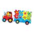 Красный трактор с Азбукой